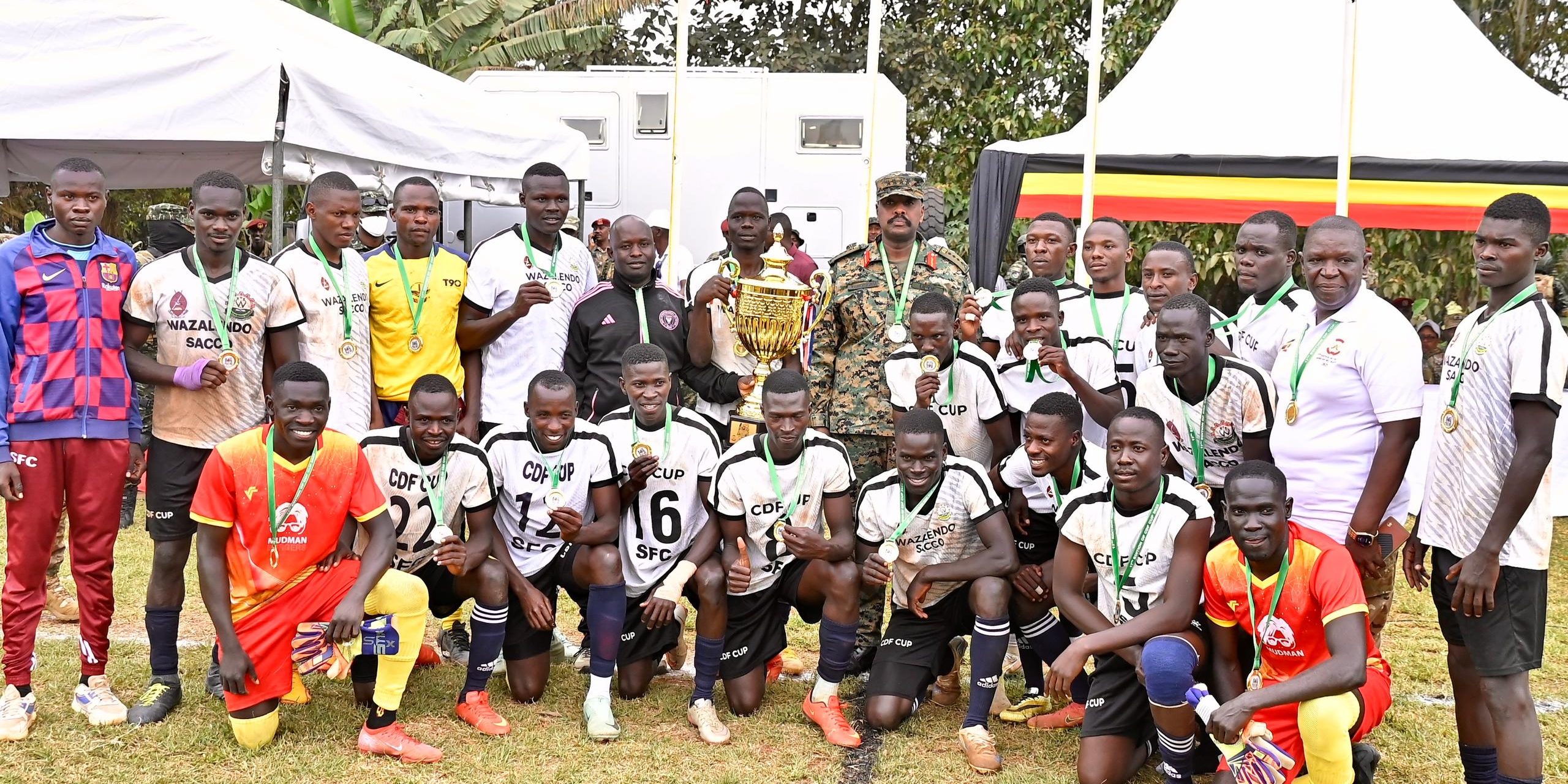 CDF Cup: Gen Kainerugaba Hails Discipline, Precision as SFC Emerges Football Champions