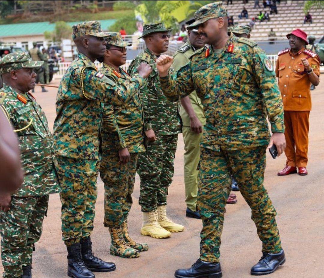 The CDF Inspects 63rd Independence Parade Preparations