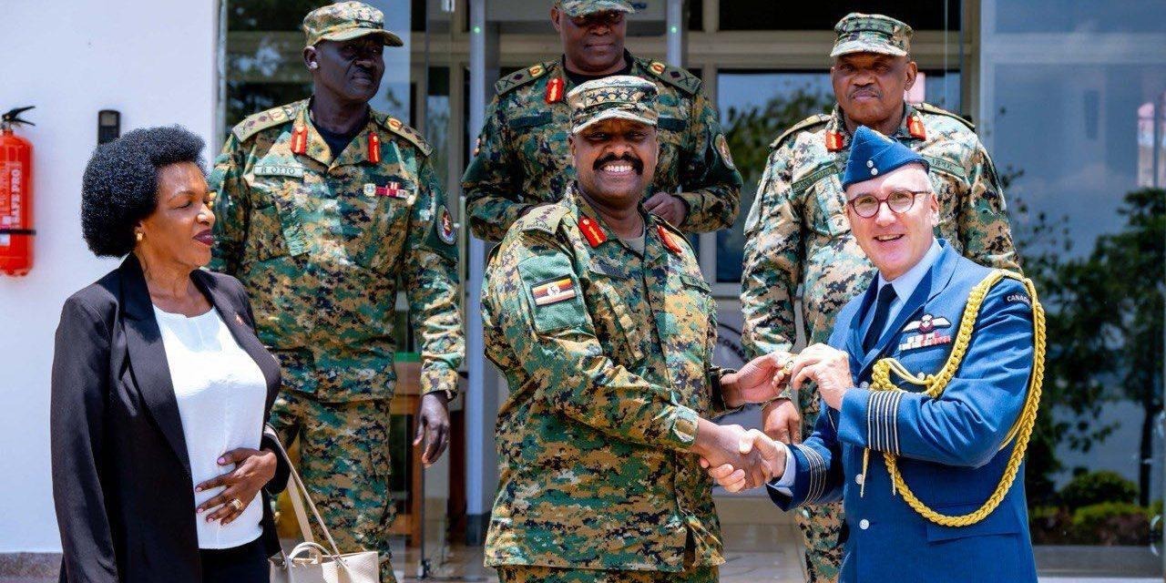 Gen Muhoozi Kainerugaba Moves To Strengthen Uganda-Canada Military Ties