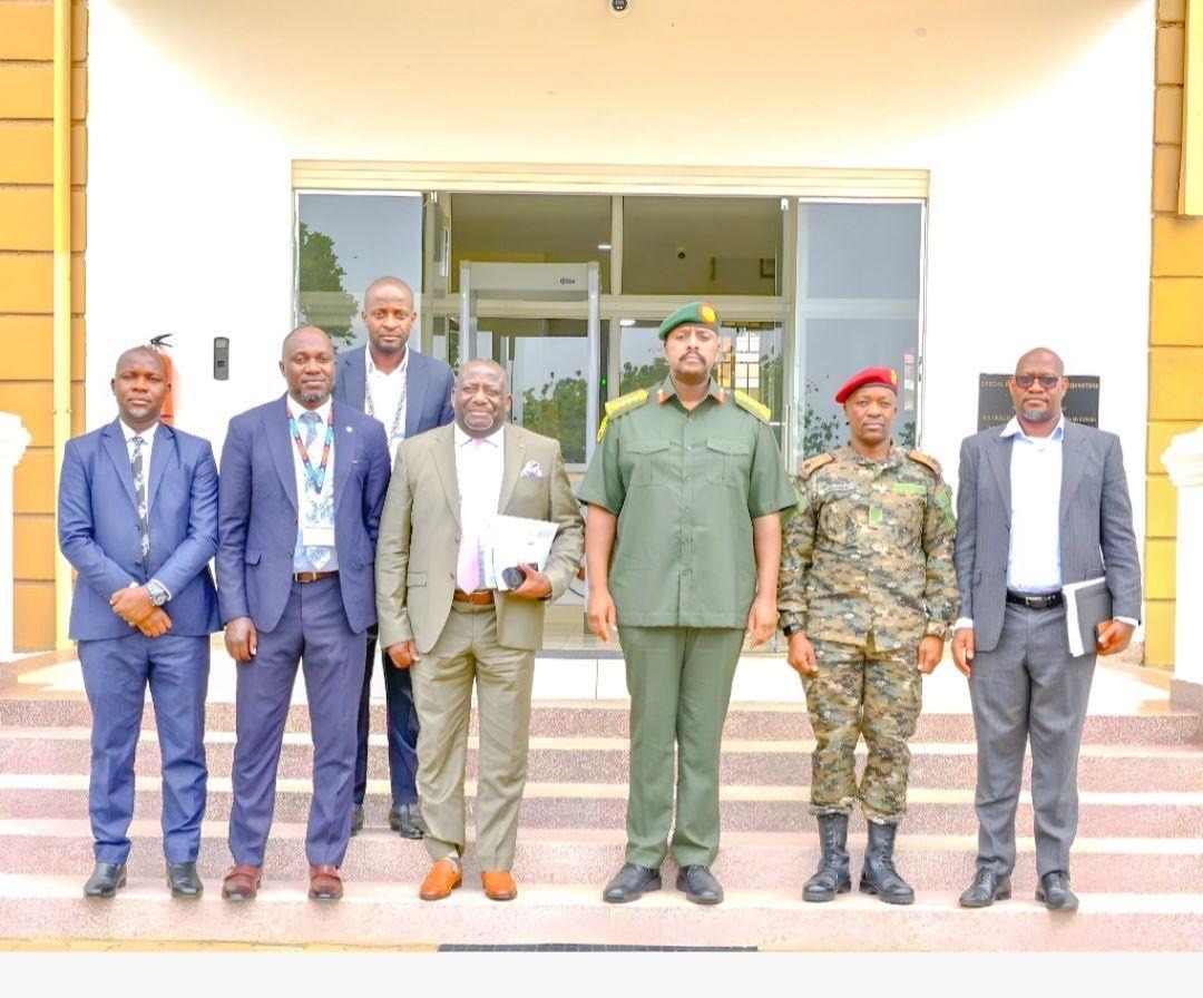 UCC’s Nyombi Briefs Gen Kainerugaba On Commission’s Operations