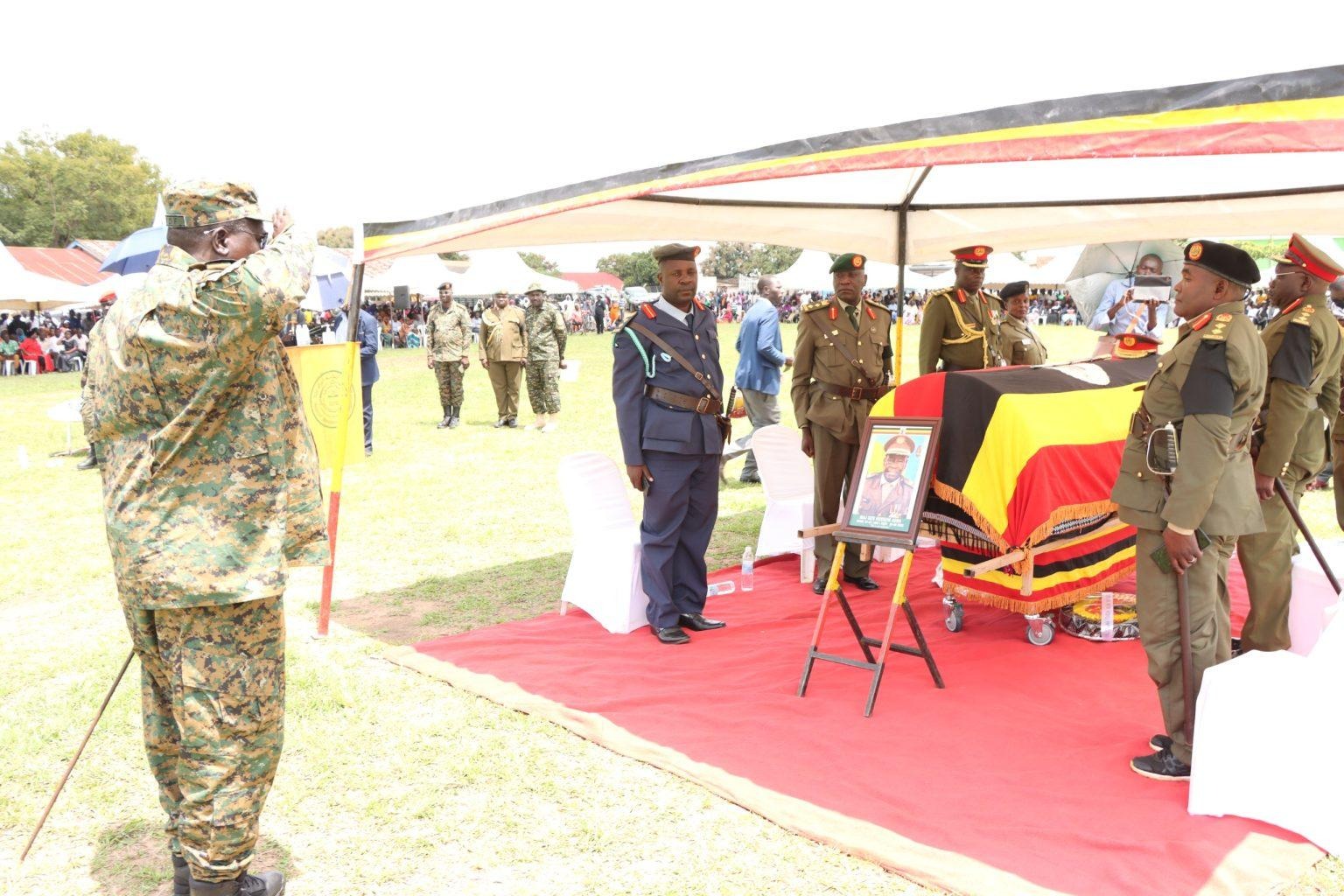 Gen Kainerugaba Hails Late Maj Gen Hussein Adda as Exemplary Leader