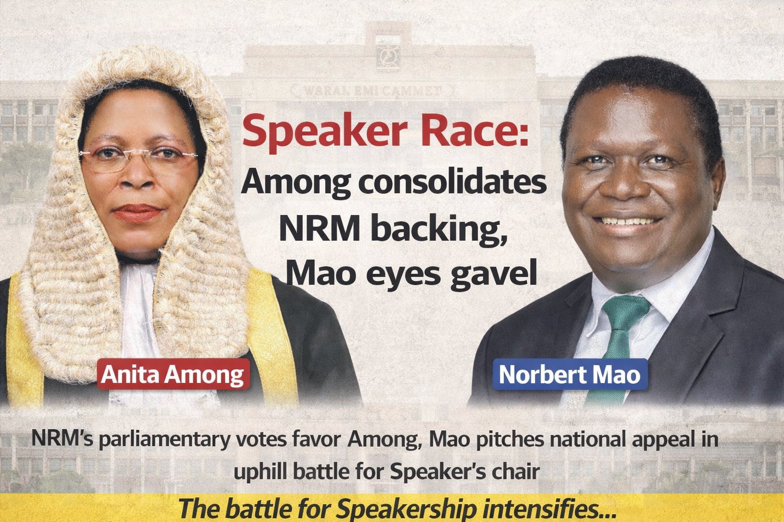 Uganda’s Next Speaker Race ‘The Likely Trajectory’